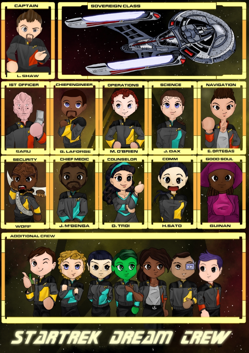 My StarTrek Dream Crew - 2024