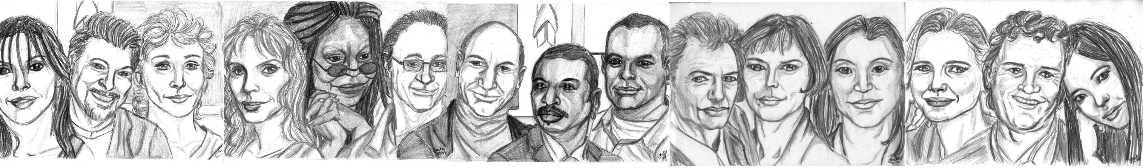 TNG Actors in TenForward