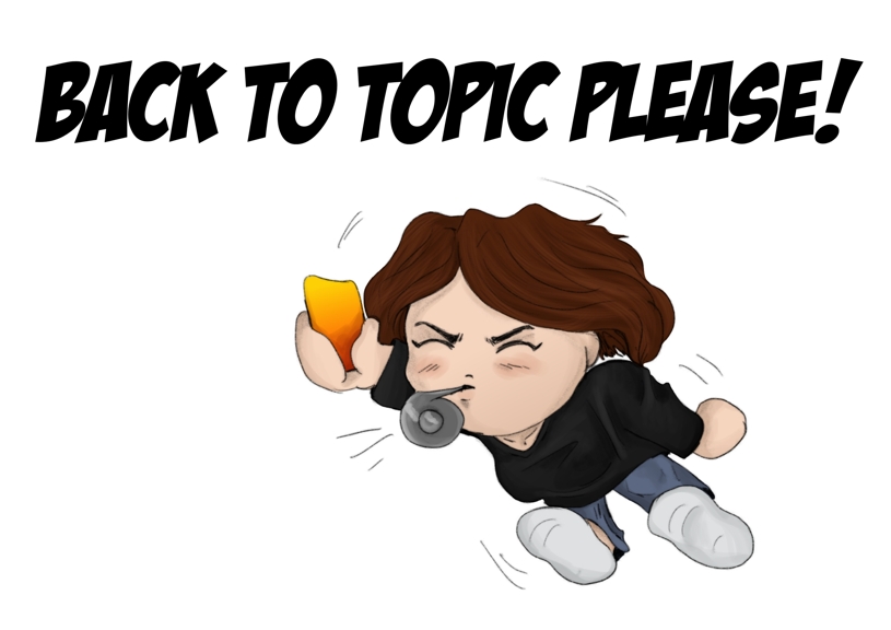 Back to topic!